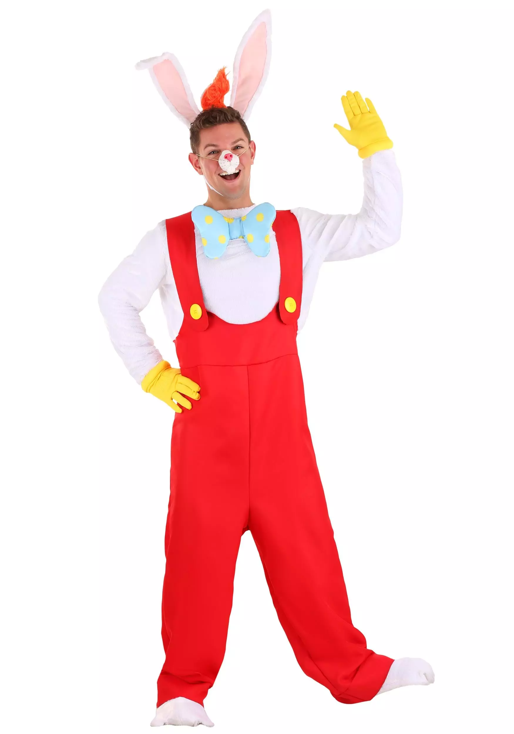 Disguise Limited Roger Rabbit Costume For Men 1 Disguise Limited Roger Rabbit Costume For Men