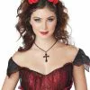 California Costume Collection Enchantress Rose Devil Horns