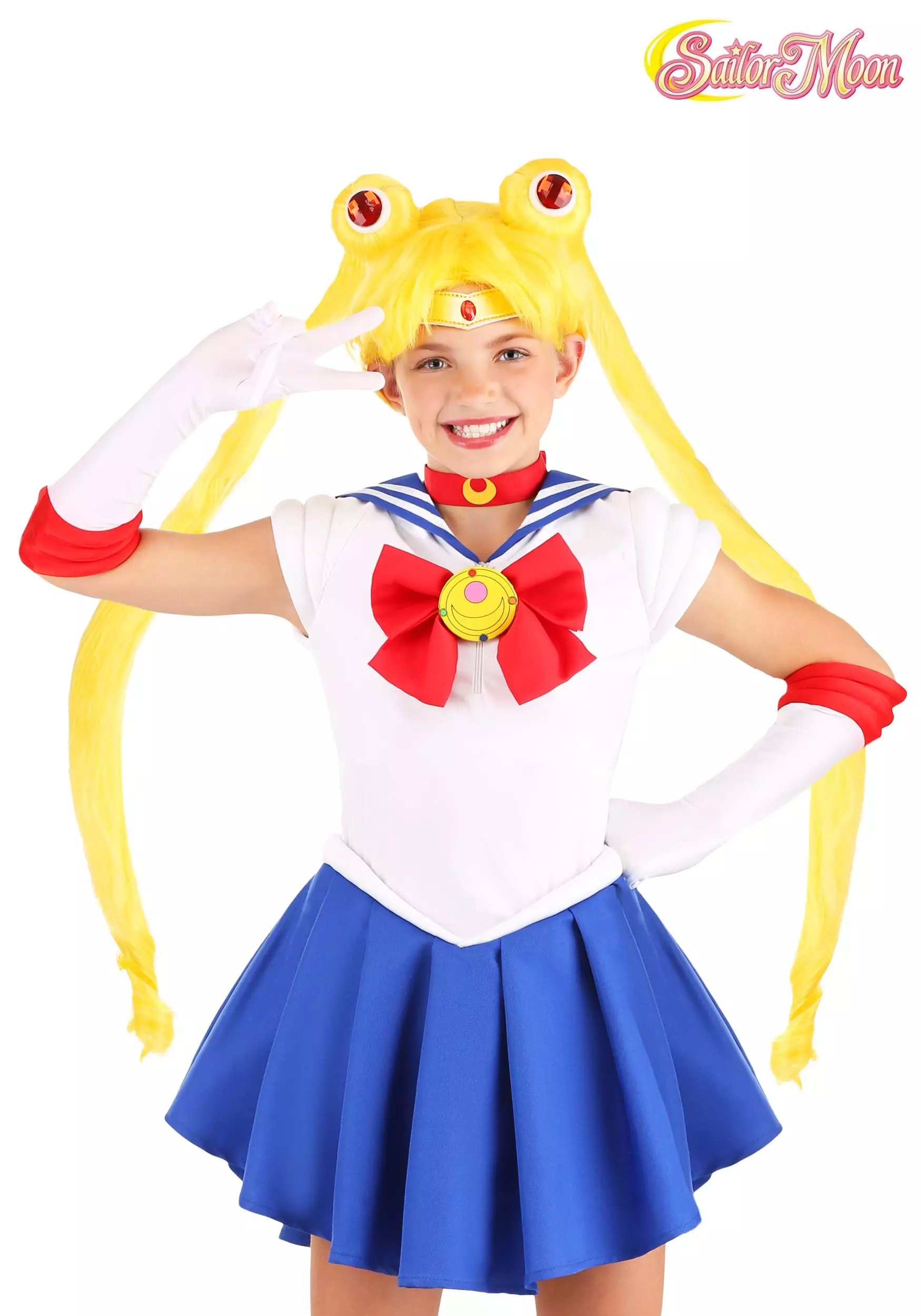 Partytime Wig Sailor Moon Wig For Kids 1 Partytime Wig Sailor Moon Wig For Kids
