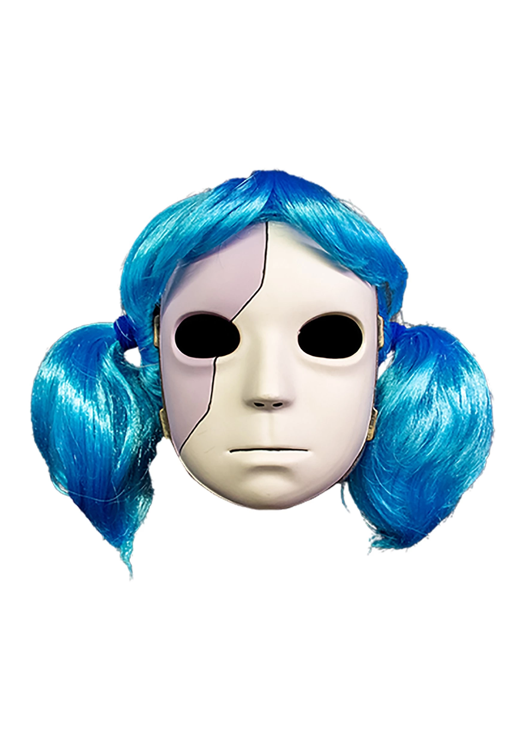 TRICK OR TREAT STUDIOS Sally Face Mask And Wig Combo For Adults 1 TRICK OR TREAT STUDIOS Sally Face Mask And Wig Combo For Adults