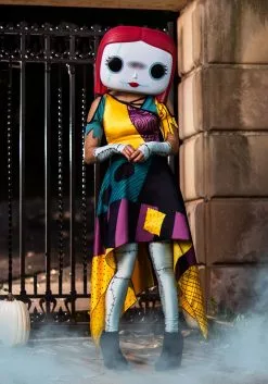 Disguise Sally Funko Pop Half Mask -Scary Costumes store sally funko half mask alt 7