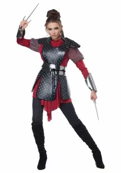California Costume Collection Women's Samurai Warrior Costume 9 California Costume Collection Women's Samurai Warrior Costume -Scary Costumes store samurai warrior costume for women alt 2