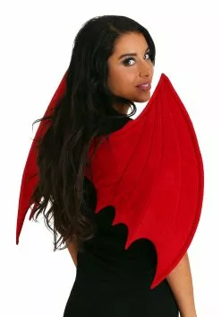 Fun Costumes Adult Satan Wings 7 Fun Costumes Adult Satan Wings -Scary Costumes store satan wings back 1