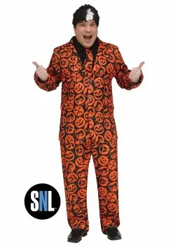 Fun World Saturday Night Live Adult Plus Size David S. Pumpkins Costume