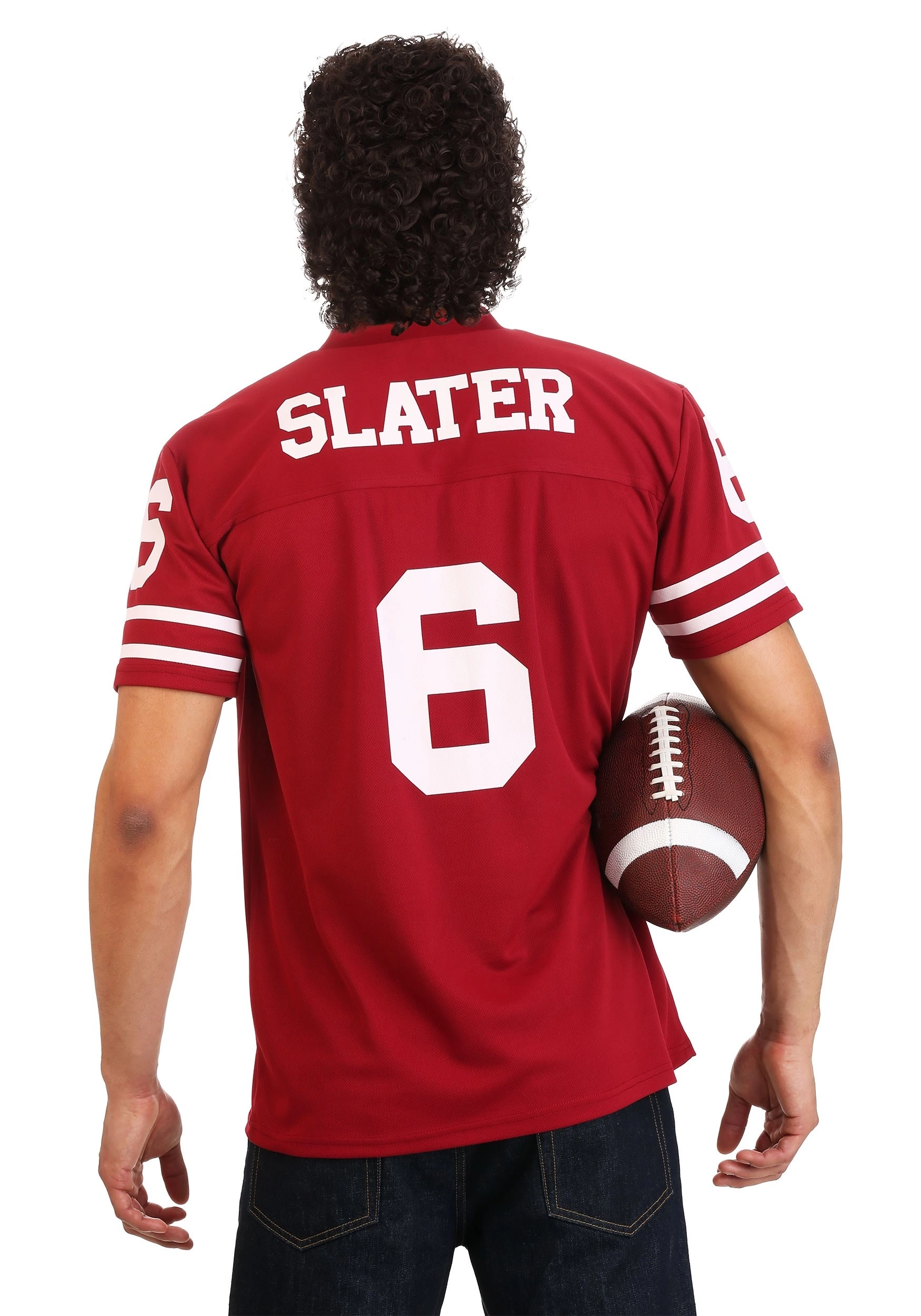 Fun Costumes Saved By The Bell Men's A.C. Slater Costume 2 Fun Costumes Saved By The Bell Men's A.C. Slater Costume - Image 2