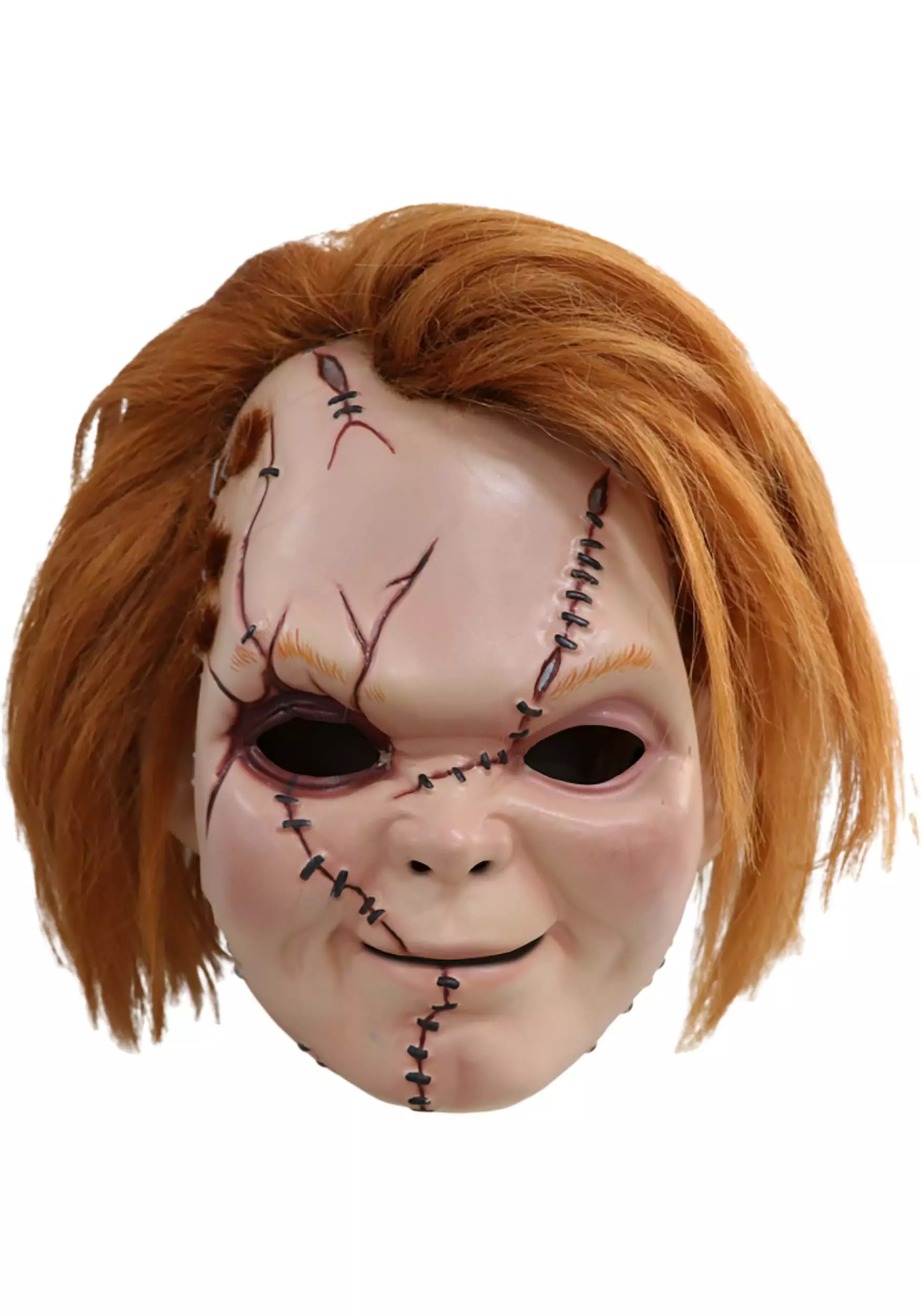 TRICK OR TREAT STUDIOS Scarred Chucky Plastic Mask Accessory 1 TRICK OR TREAT STUDIOS Scarred Chucky Plastic Mask Accessory