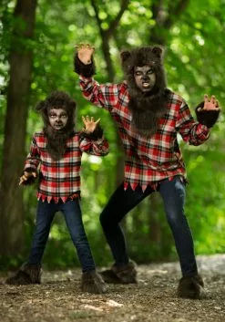 Fun Costumes Fierce Werewolf Kids Costume -Scary Costumes store scary fierce werewolf boys costume alt 11