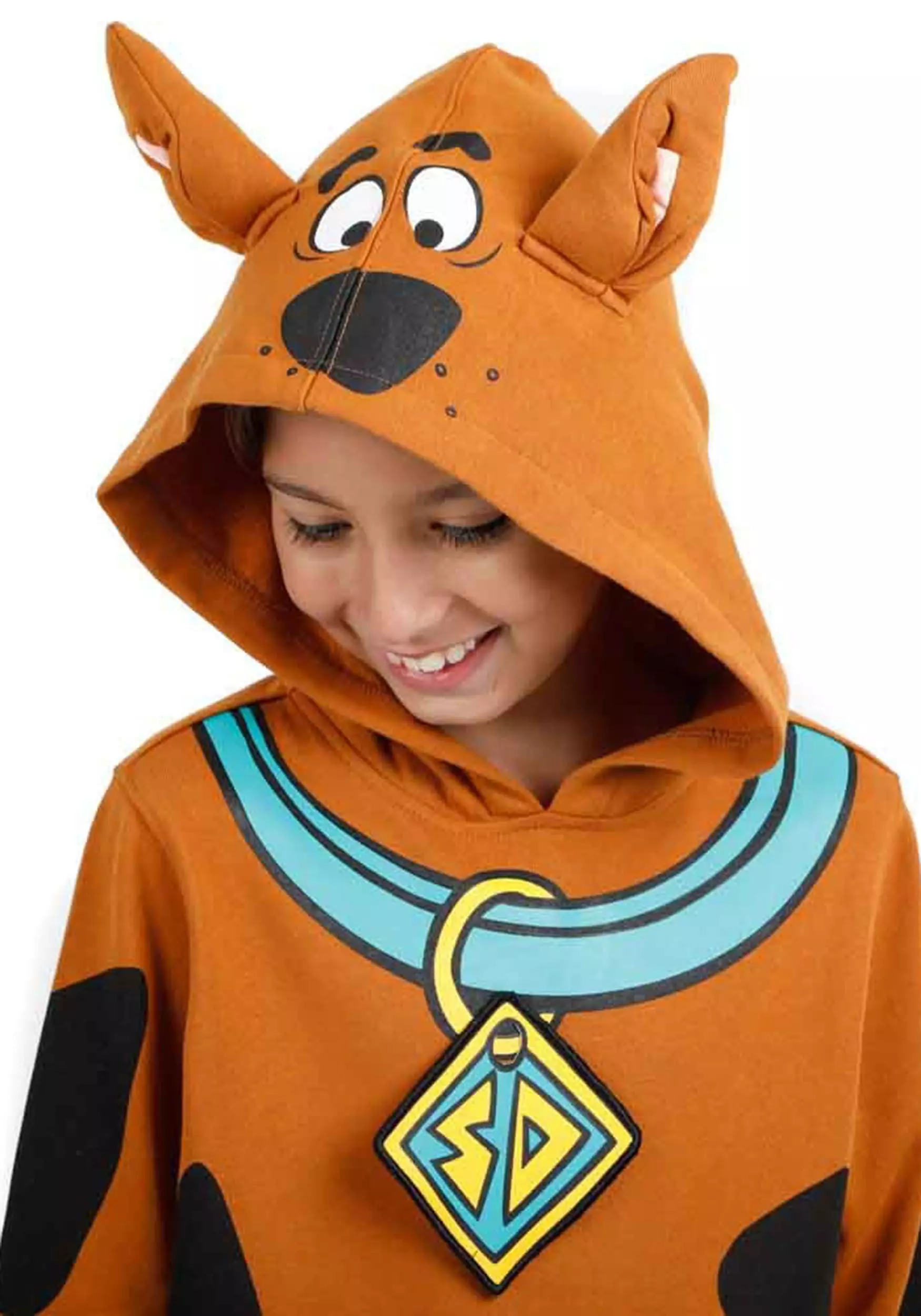 Bioworld Merchandising / Independent Sales Scooby Doo Cosplay Youth Hoodie 3 Bioworld Merchandising / Independent Sales Scooby Doo Cosplay Youth Hoodie - Image 3