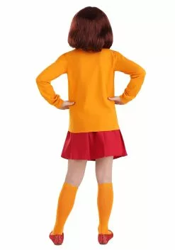 Jerry Leigh Scooby Doo Kids Velma Costume -Scary Costumes store scooby doo kids velma costume alt 3