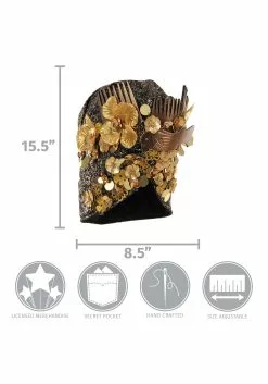 Elope Fantastic Beast | Seraphina Picquery Headpiece 9 Elope Fantastic Beast | Seraphina Picquery Headpiece -Scary Costumes store seraphina picquery headpiece alt 4