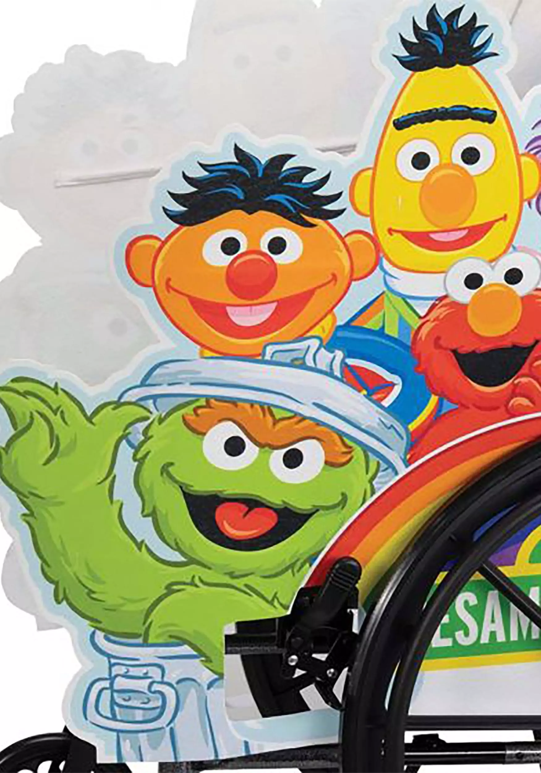 Disguise Sesame Street Adaptive Wheelchair Cover 3 Disguise Sesame Street Adaptive Wheelchair Cover - Image 3