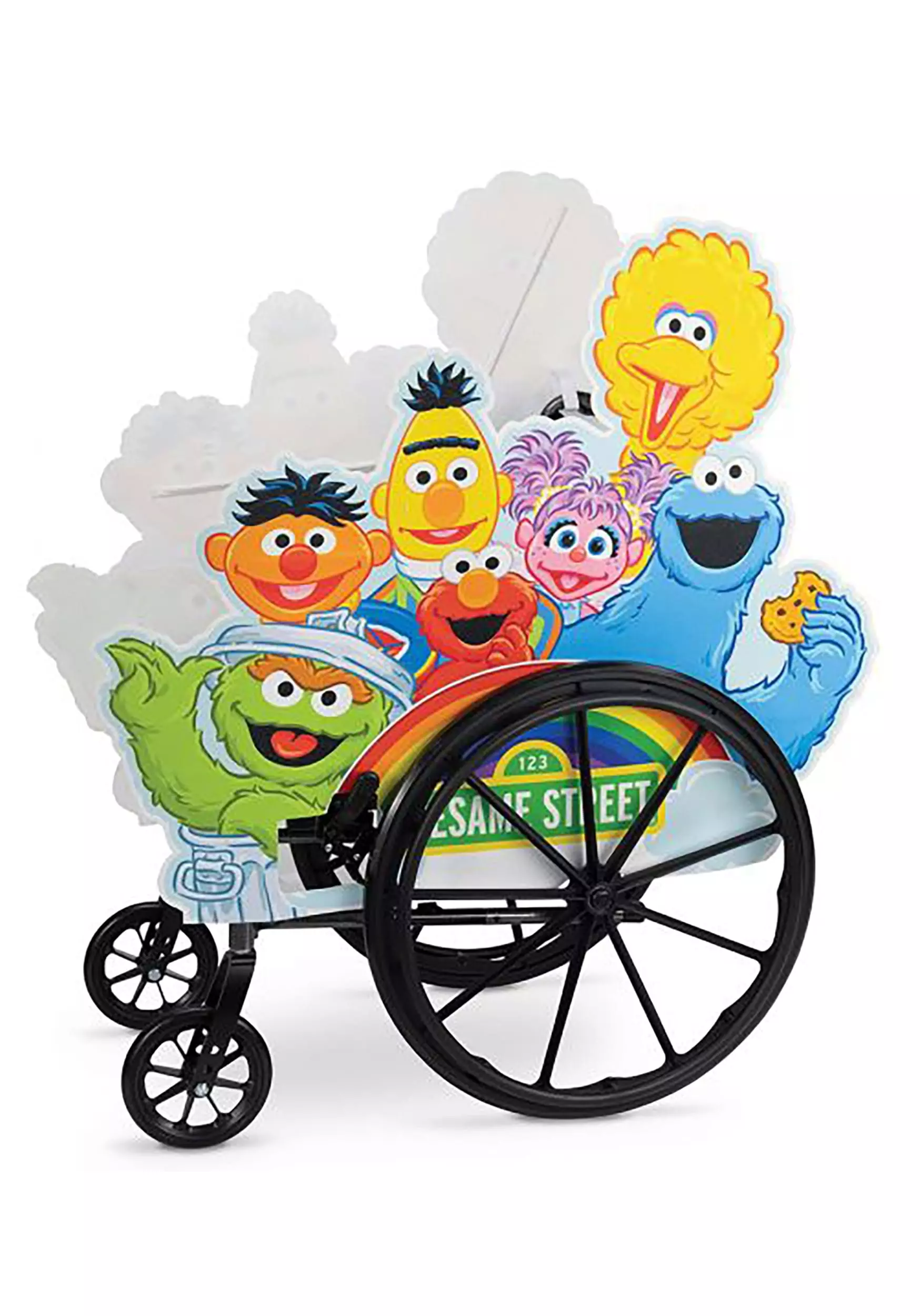 Disguise Sesame Street Adaptive Wheelchair Cover 1 Disguise Sesame Street Adaptive Wheelchair Cover