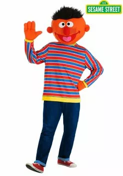 Fun Costumes Sesame Street Ernie Mascot Costume For Men