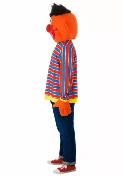 Fun Costumes Sesame Street Ernie Mascot Costume For Men 8 Fun Costumes Sesame Street Ernie Mascot Costume For Men -Scary Costumes store sesame street ernie mascot costume alt 2
