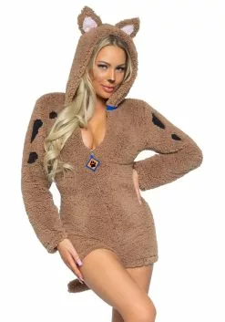 LEG AVENUE Sexy Mystery Pup Women's Costume -Scary Costumes store sexy mystery pup womens costume alt 2
