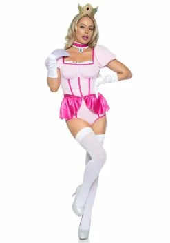 LEG AVENUE Sexy Pink Princess Costume For Women 6 LEG AVENUE Sexy Pink Princess Costume For Women -Scary Costumes store sexy pink princess womens costume alt 2