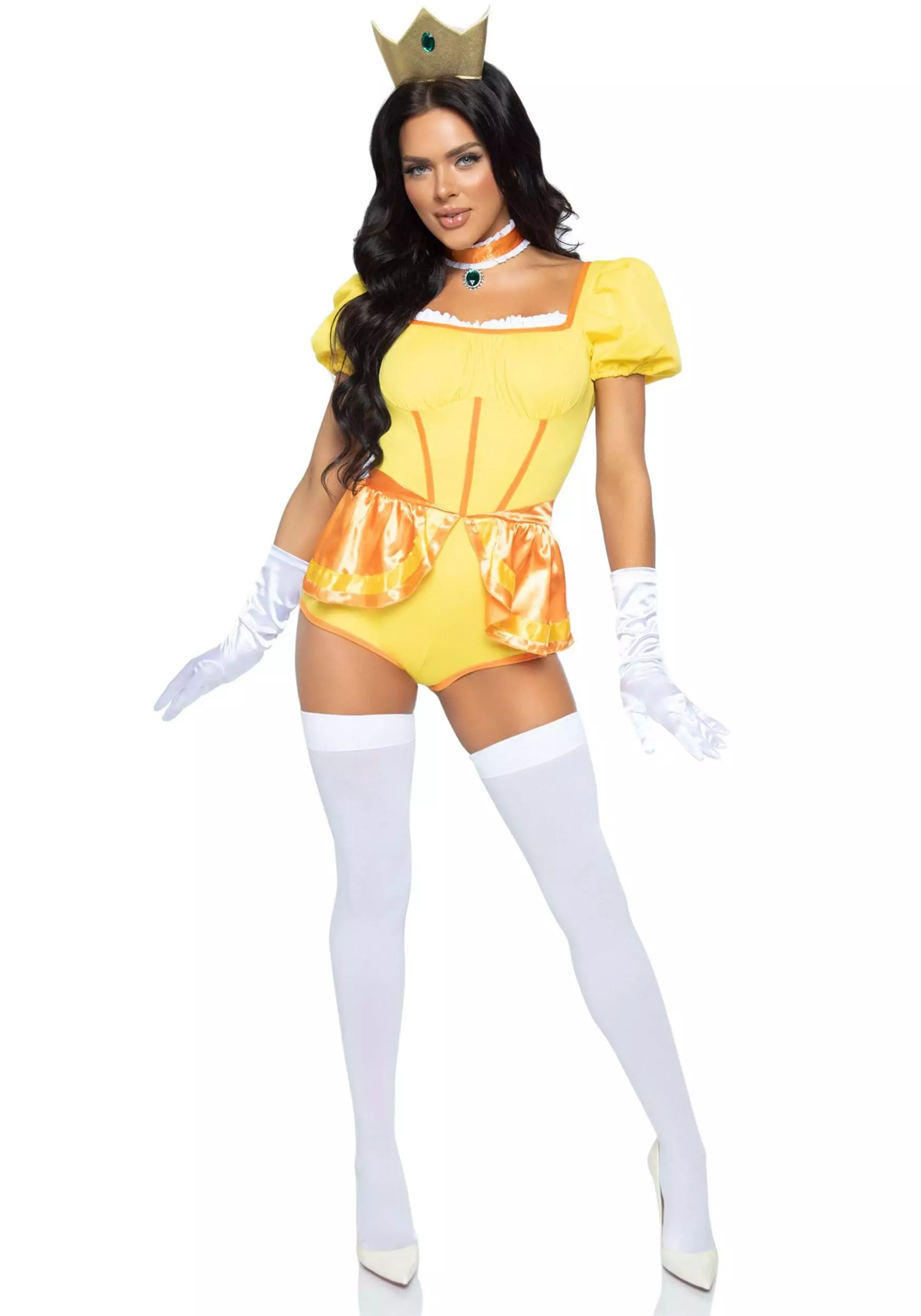 LEG AVENUE Sexy Sunflower Princess Costume For Women 3 LEG AVENUE Sexy Sunflower Princess Costume For Women - Image 3