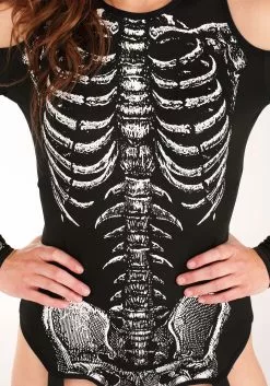 Seeing Red Skeleton Bodysuit Costume 10 Seeing Red Skeleton Bodysuit Costume -Scary Costumes store skeleton bodysuit womens costume alt 1