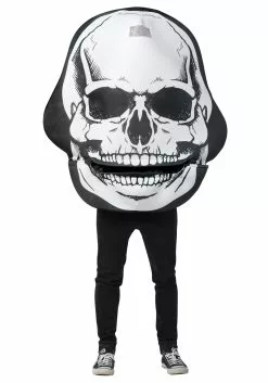 Rasta Imposta Skull Mouth Head Adult Costume