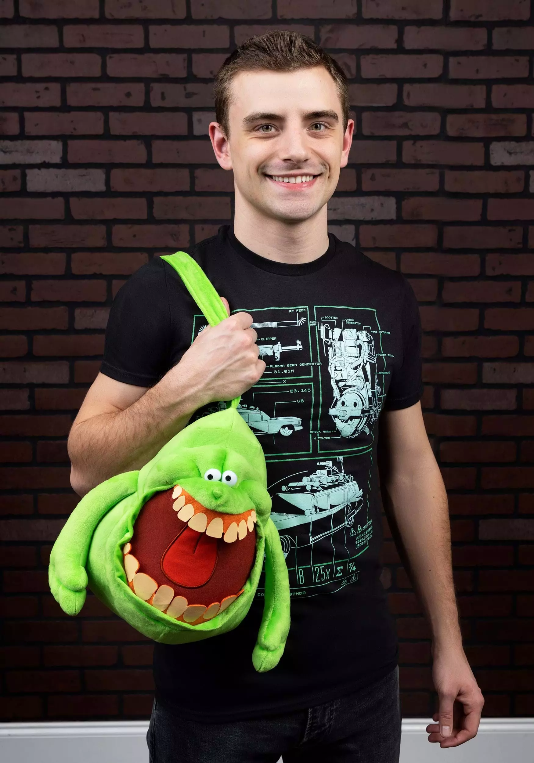 Elope Slimer Costume Companion Bag 2 Elope Slimer Costume Companion Bag - Image 2