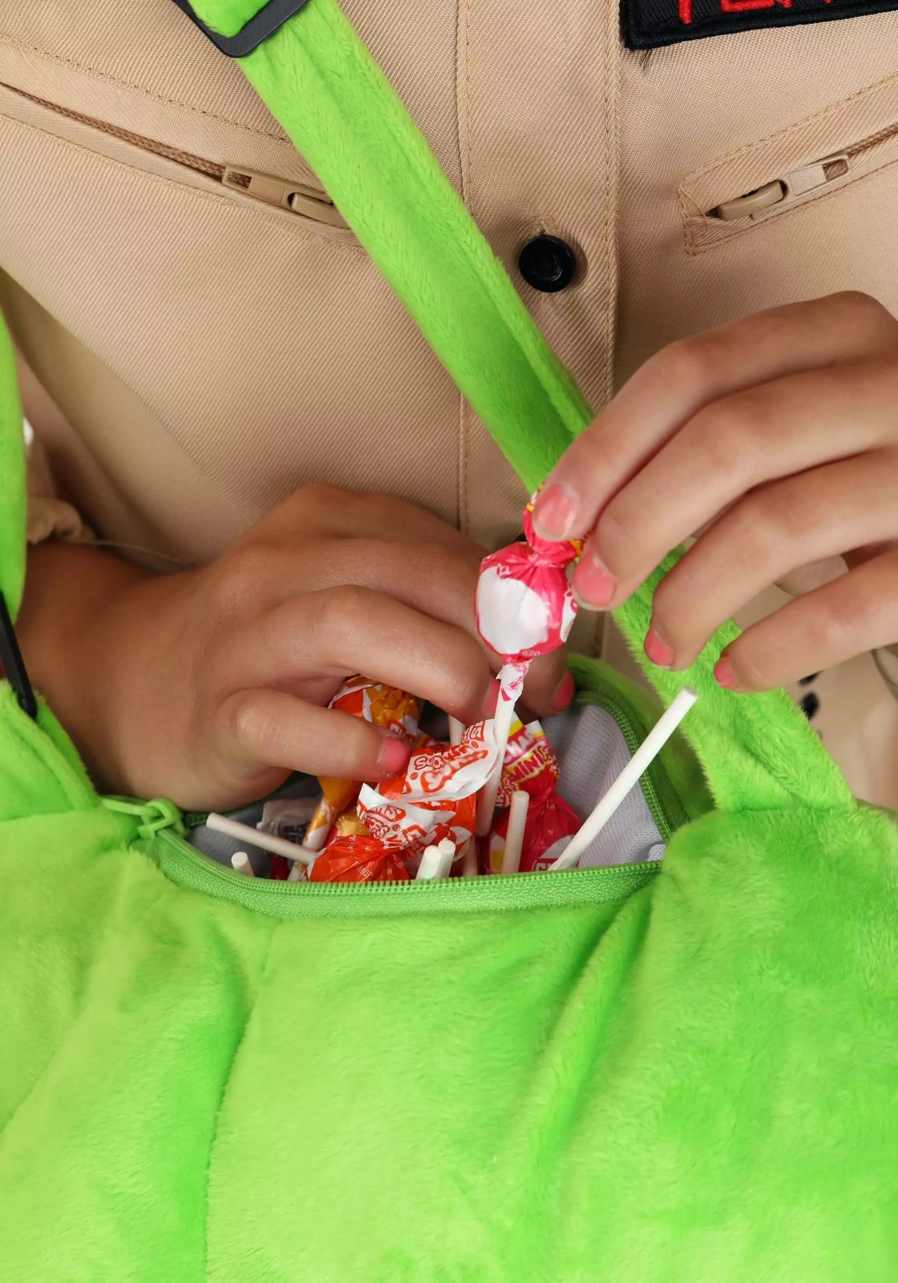 Elope Slimer Costume Companion Bag 7 Elope Slimer Costume Companion Bag - Image 7