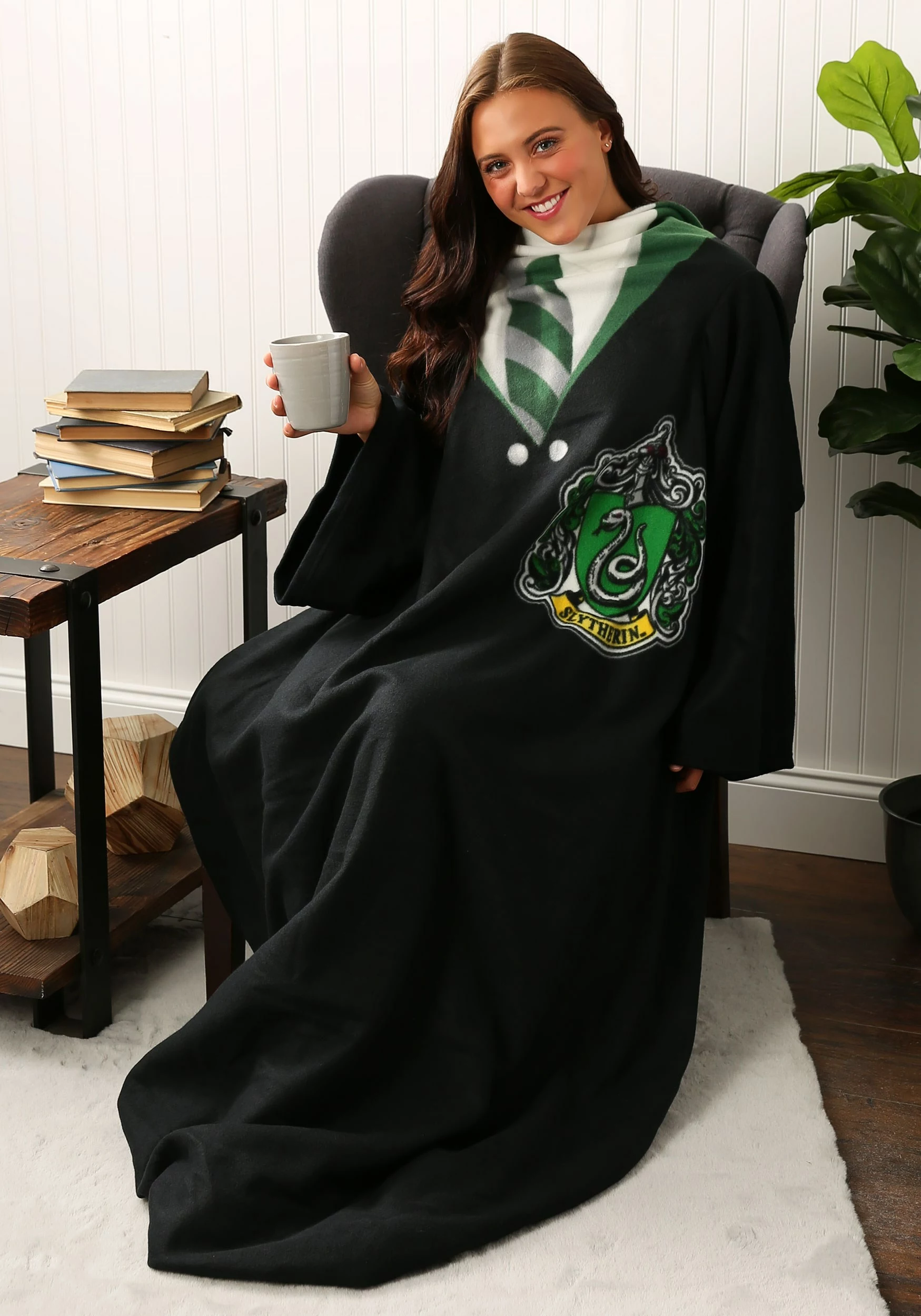 Northwest Company Harry Potter Slytherin Comfy Throw 1 Northwest Company Harry Potter Slytherin Comfy Throw