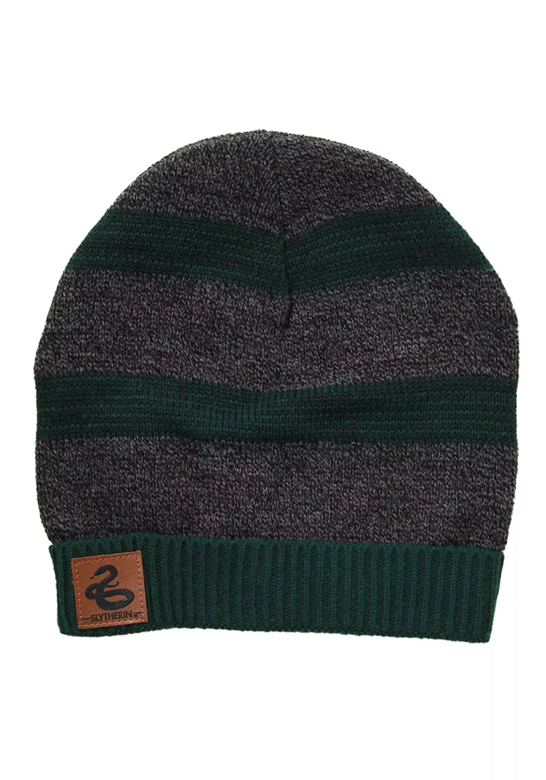 Elope Slytherin Heathered Knit Warm Beanie 3 Elope Slytherin Heathered Knit Warm Beanie - Image 3