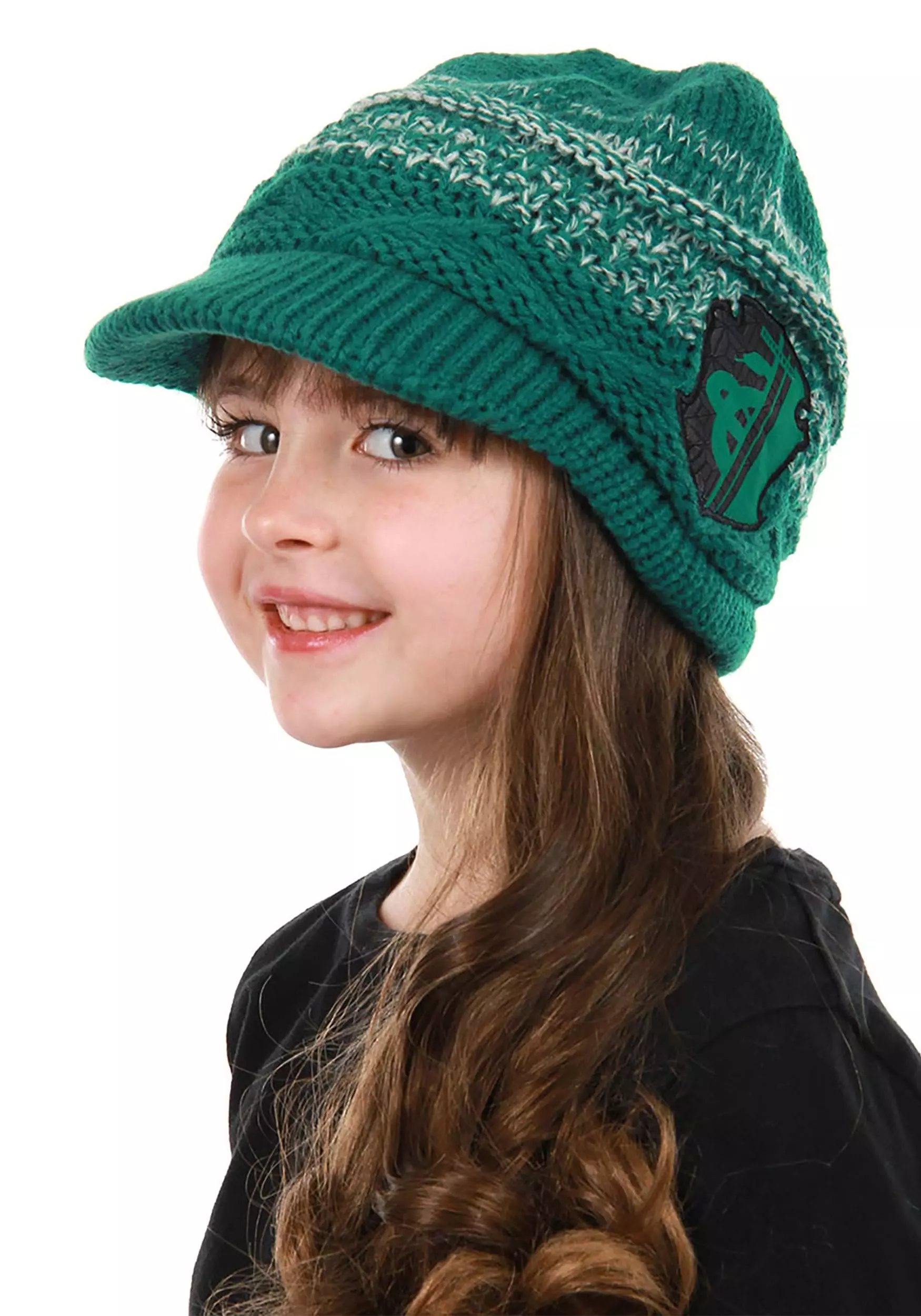 Elope Knit Brim Cap Slytherin 2 Elope Knit Brim Cap Slytherin - Image 2