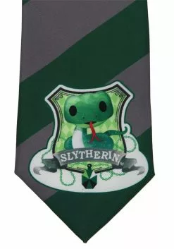 Elope Slytherin House Toddler Breakaway Tie 7 Elope Slytherin House Toddler Breakaway Tie -Scary Costumes store slytherin toddler tie alt 2