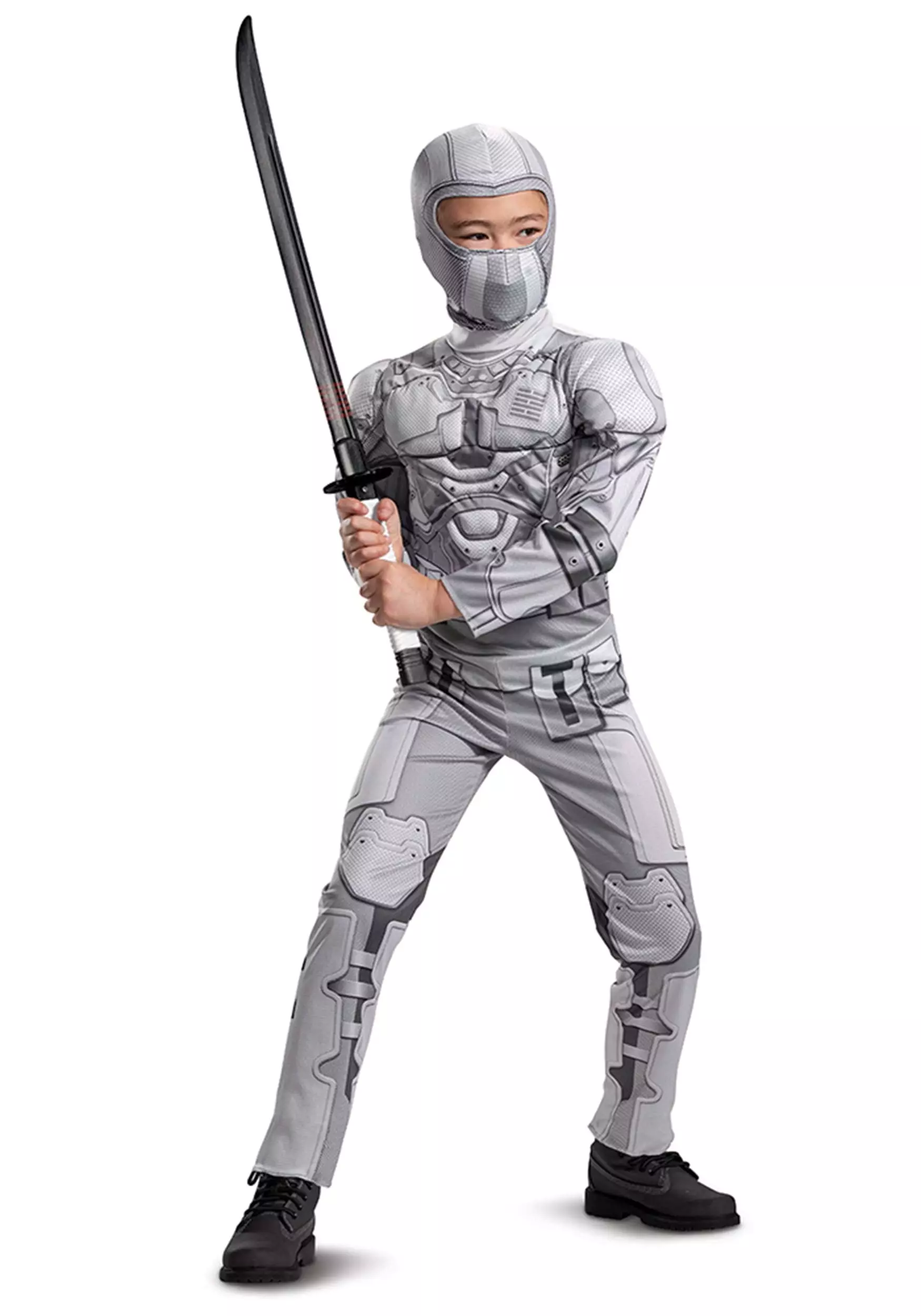 Disguise Storm Shadow Kid's Classic Muscle Costume 2 Disguise Storm Shadow Kid's Classic Muscle Costume - Image 2
