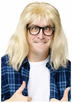 Fun World SNL Garth Algar Men's Wig