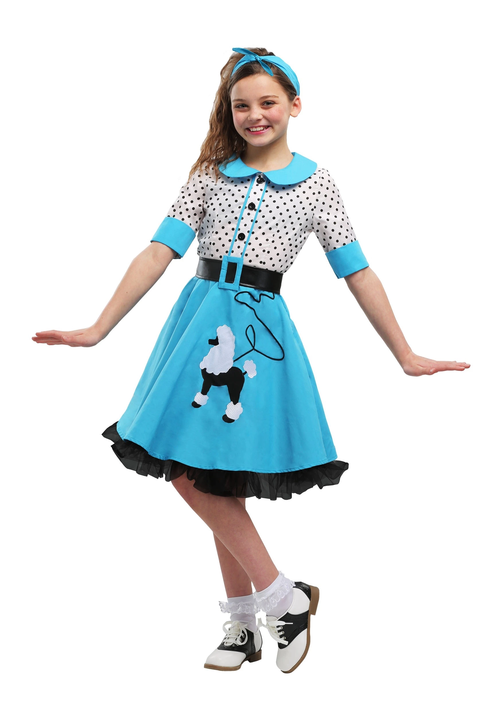 Fun Costumes Sock Hop Cutie Girls Costume 1 Fun Costumes Sock Hop Cutie Girls Costume