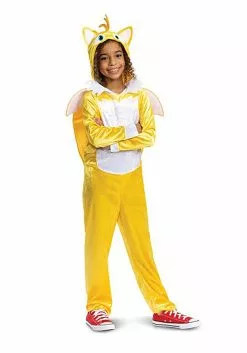 Disguise Sonic 2 Classic Tails Movie Costume For Kids 14 Disguise Sonic 2 Classic Tails Movie Costume For Kids -Scary Costumes store sonic 2 child classic tails movie costume alt 3