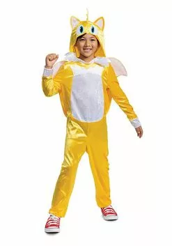 Disguise Sonic 2 Classic Tails Movie Costume For Kids 17 Disguise Sonic 2 Classic Tails Movie Costume For Kids -Scary Costumes store sonic 2 child classic tails movie costume alt 6