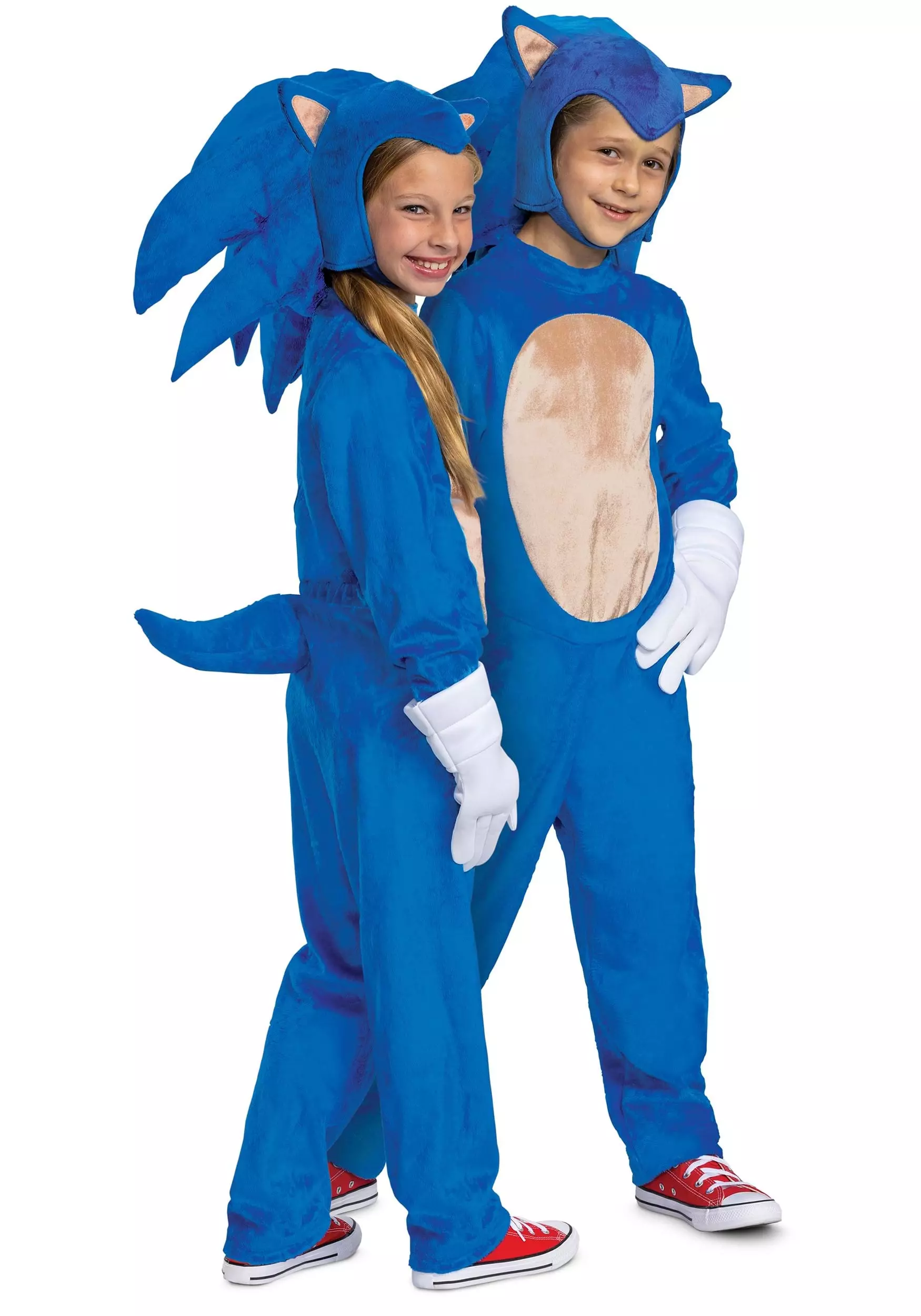 Disguise Sonic 2 Deluxe Sonic Movie Costume For Kids 1 Disguise Sonic 2 Deluxe Sonic Movie Costume For Kids