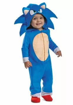 Disguise Limited Sonic The Hedgehog 2 Infant Sonic Costume 6 Disguise Limited Sonic The Hedgehog 2 Infant Sonic Costume -Scary Costumes store sonic 2 infant sonic costume alt 2