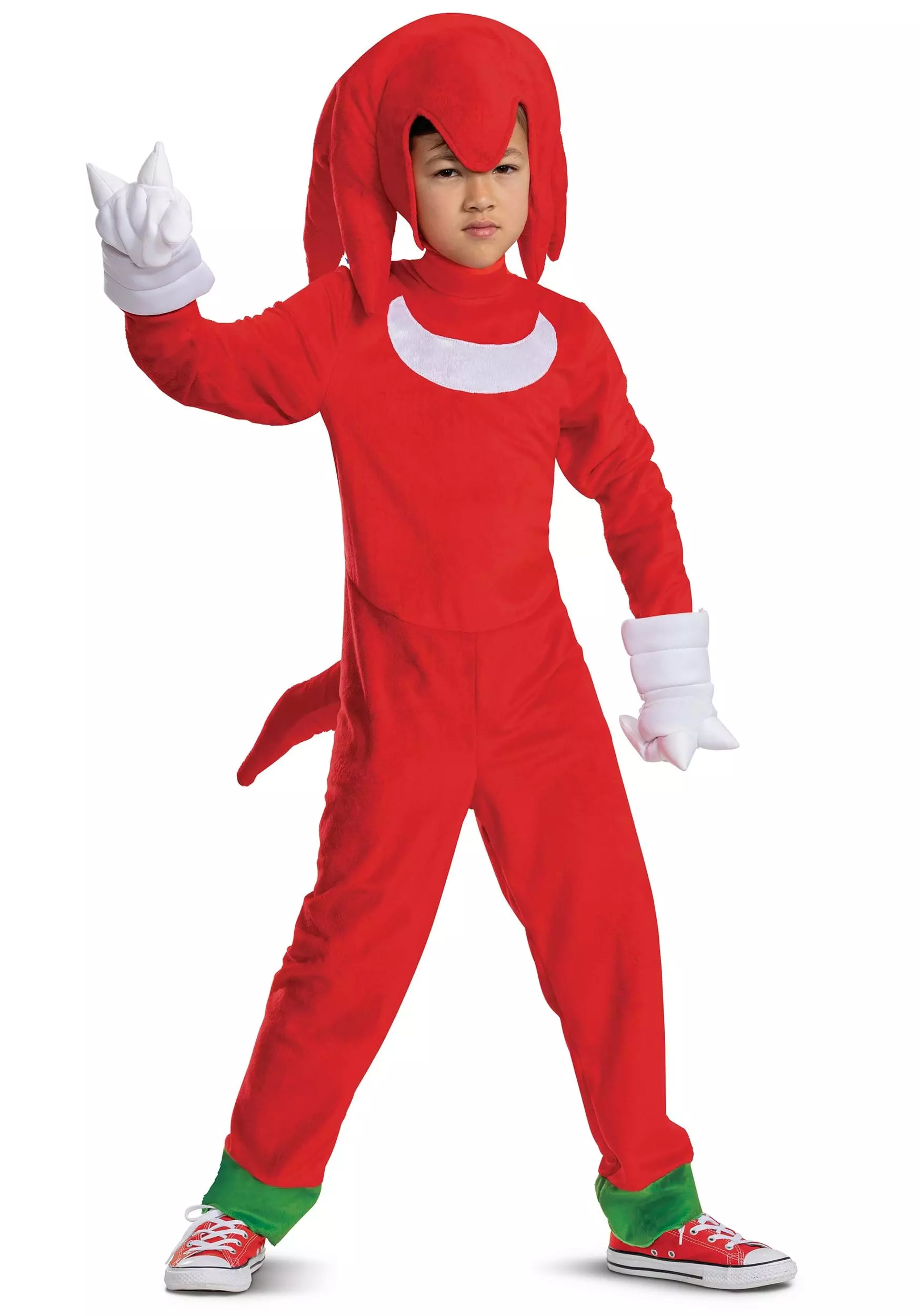 Disguise Limited Sonic 2 Knuckles Deluxe Costume For Kids 2 Disguise Limited Sonic 2 Knuckles Deluxe Costume For Kids - Image 2
