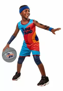 Rubies Costume Co. Inc Space Jam 2 Lebron James Tune Squad Costume For Kids 7 Rubies Costume Co. Inc Space Jam 2 Lebron James Tune Squad Costume For Kids -Scary Costumes store spacejam 2 lebron james tune squad child costume alt 1