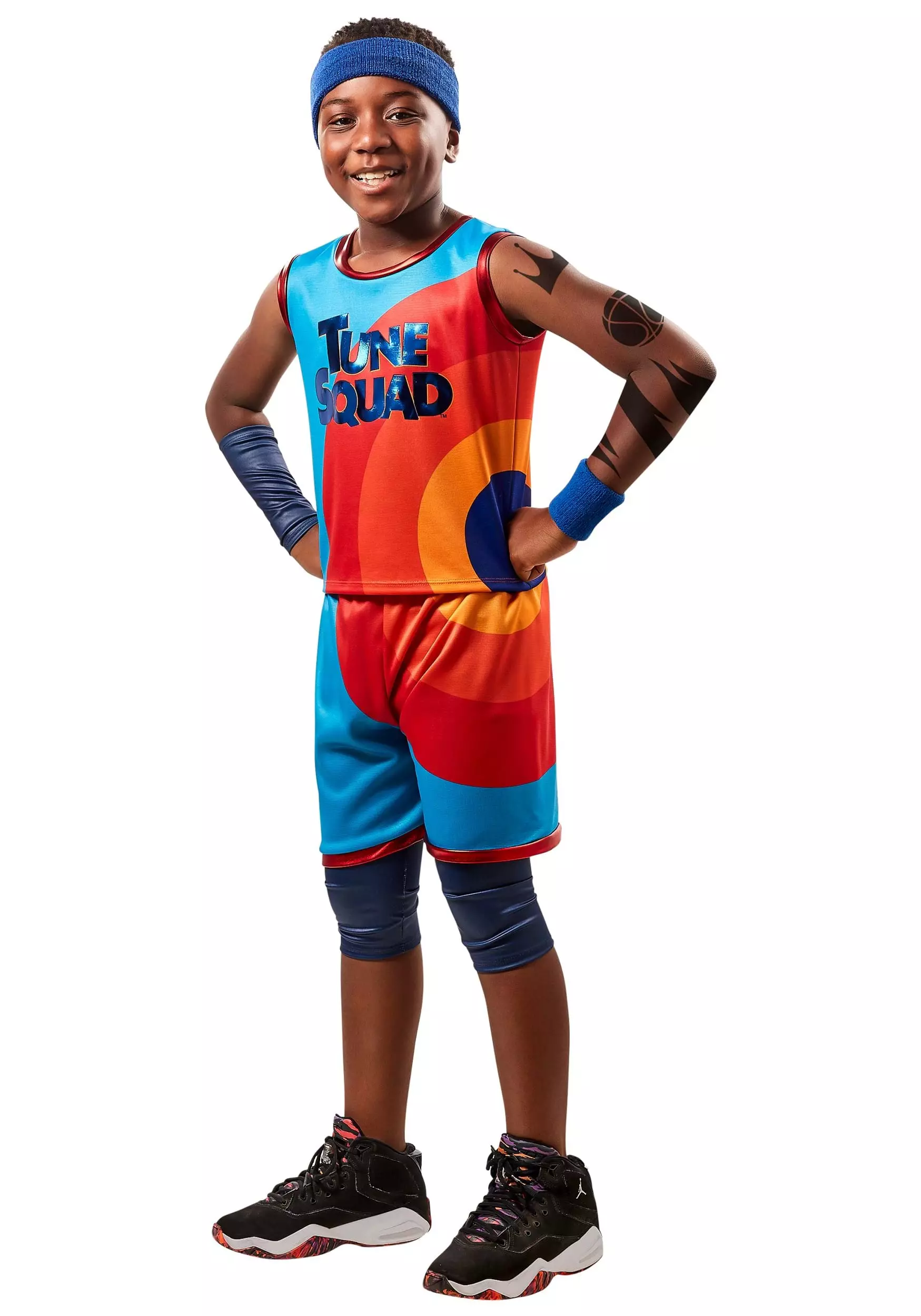 Rubies Costume Co. Inc Space Jam 2 Lebron James Tune Squad Costume For Kids 4 Rubies Costume Co. Inc Space Jam 2 Lebron James Tune Squad Costume For Kids - Image 4