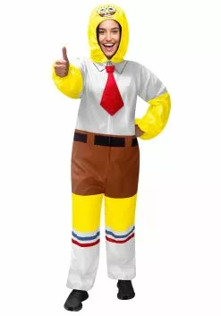 Rubies Costume Co. Inc SpongeBob SquarePants Onesie For Adults