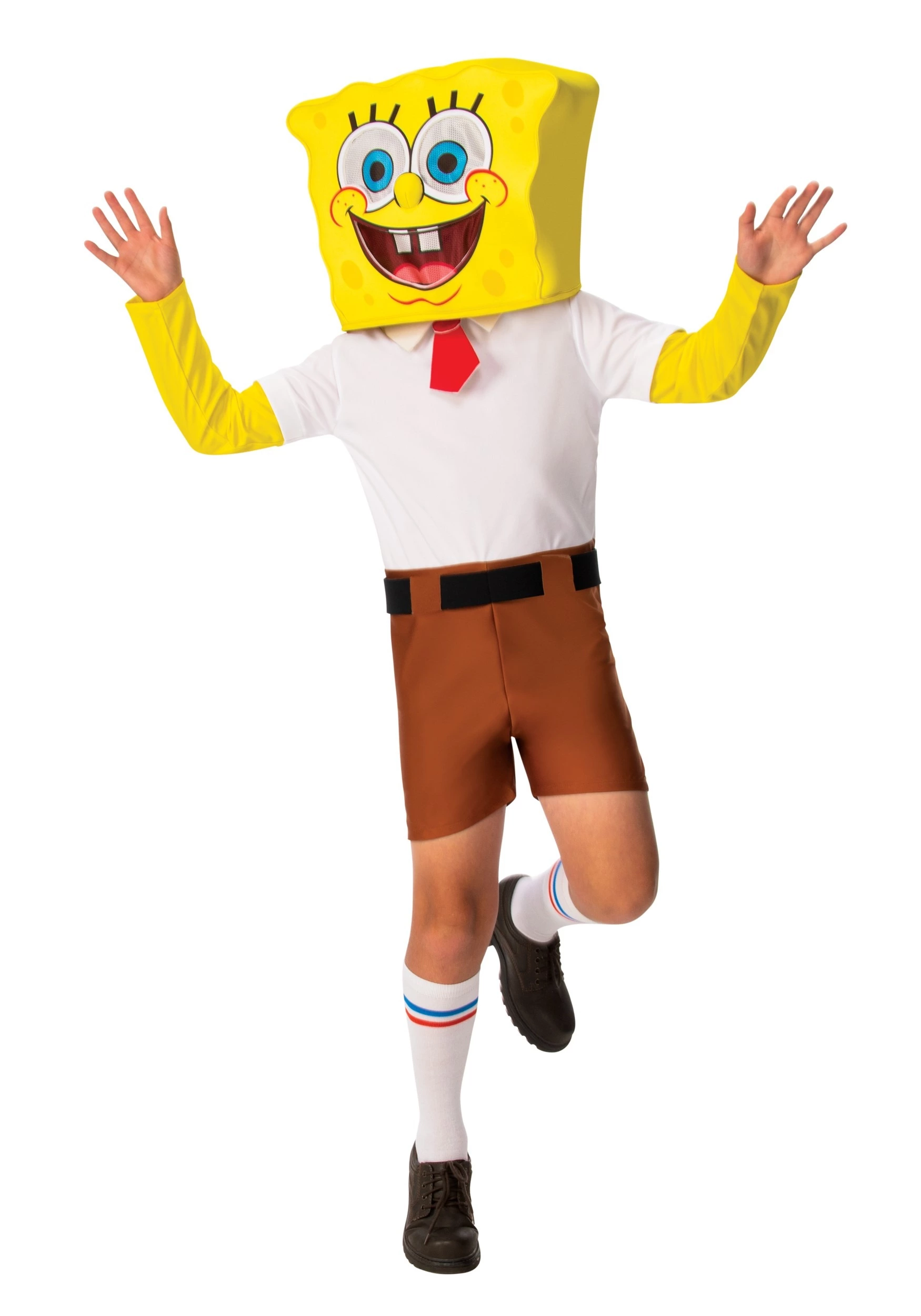 Rubies Costume Co. Inc SpongeBob SquarePants Costume Jumpsuit For Kids 1 Rubies Costume Co. Inc SpongeBob SquarePants Costume Jumpsuit For Kids