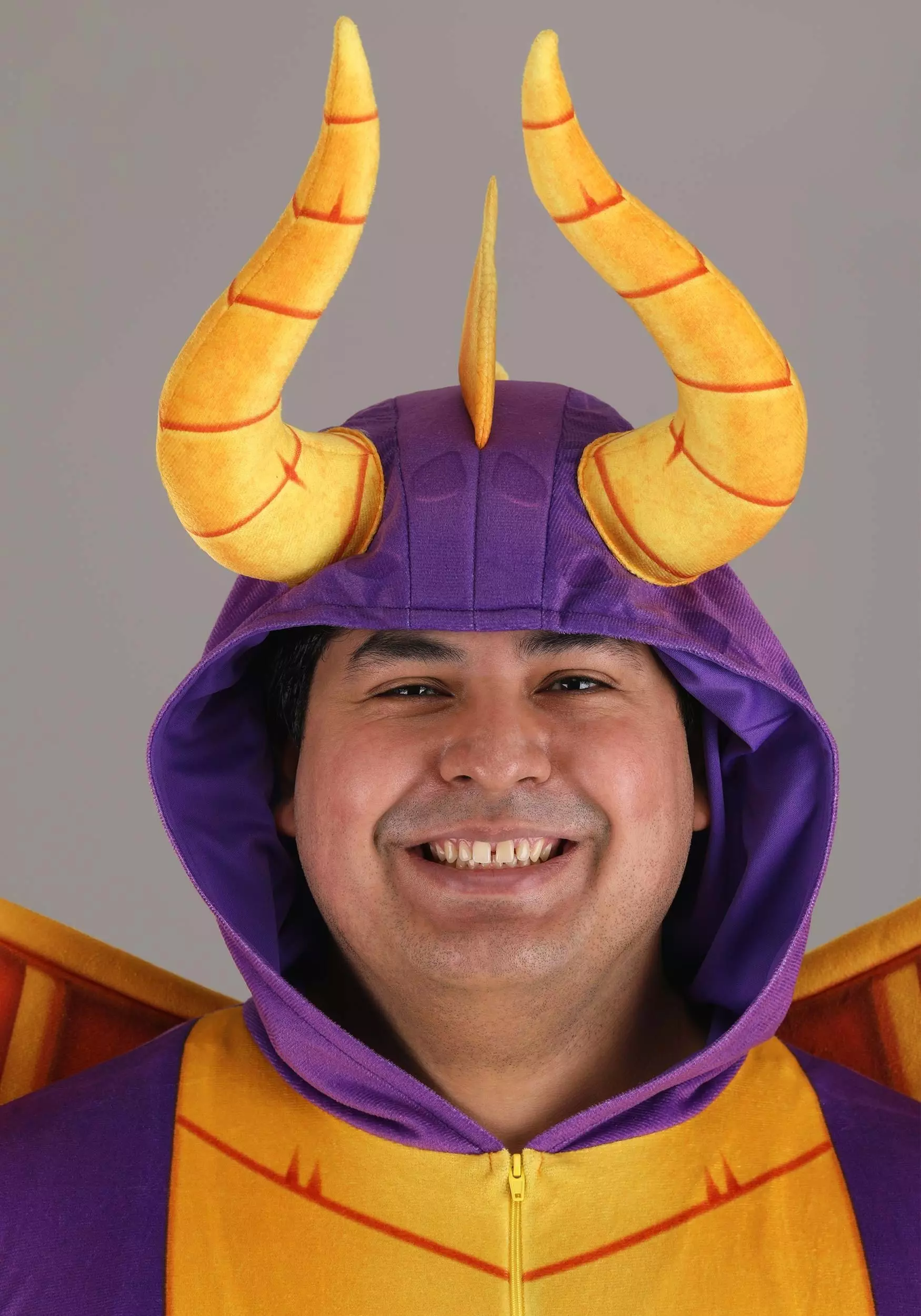 Fun Costumes Spyro The Dragon Plus Size Adult Costume Jumpsuit 3 Fun Costumes Spyro The Dragon Plus Size Adult Costume Jumpsuit - Image 3