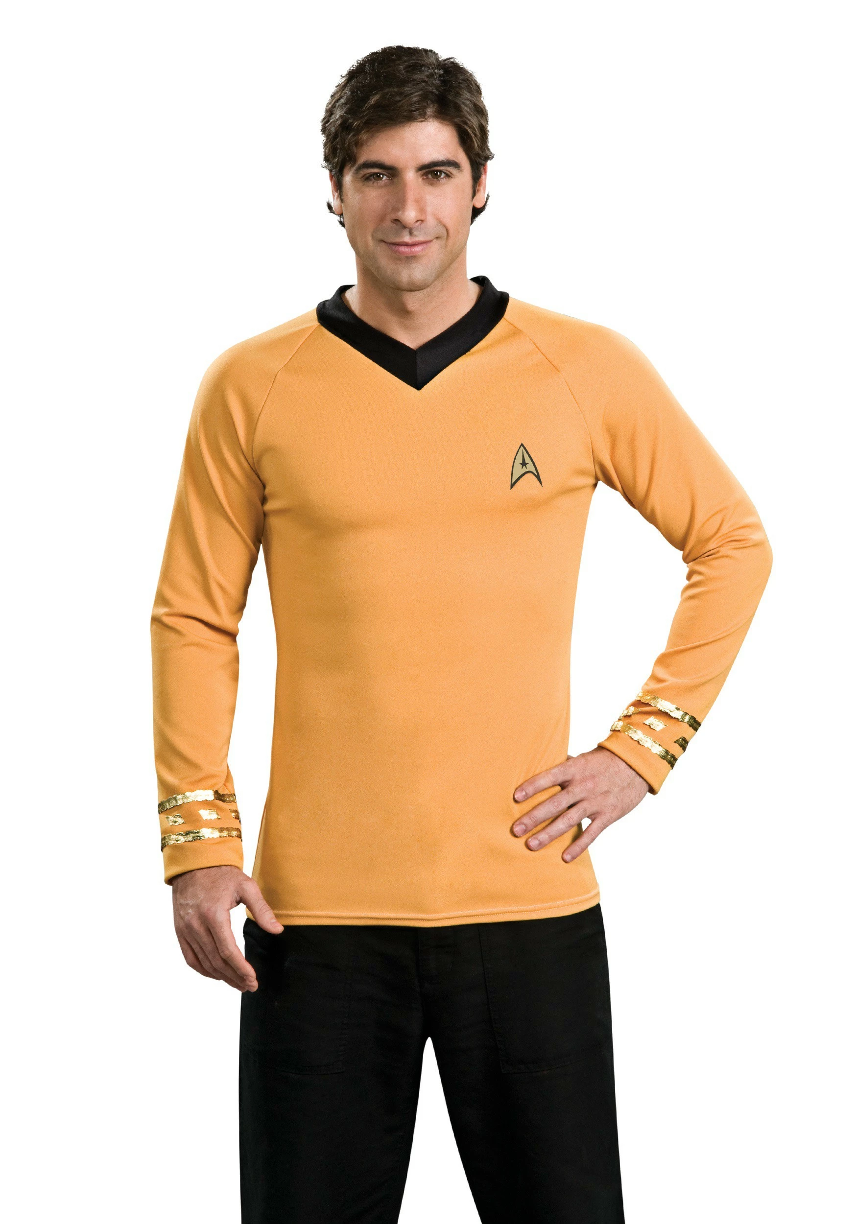 Rubies Costume Co. Inc Star Trek Classic Deluxe Captain Kirk Shirt 1 Rubies Costume Co. Inc Star Trek Classic Deluxe Captain Kirk Shirt