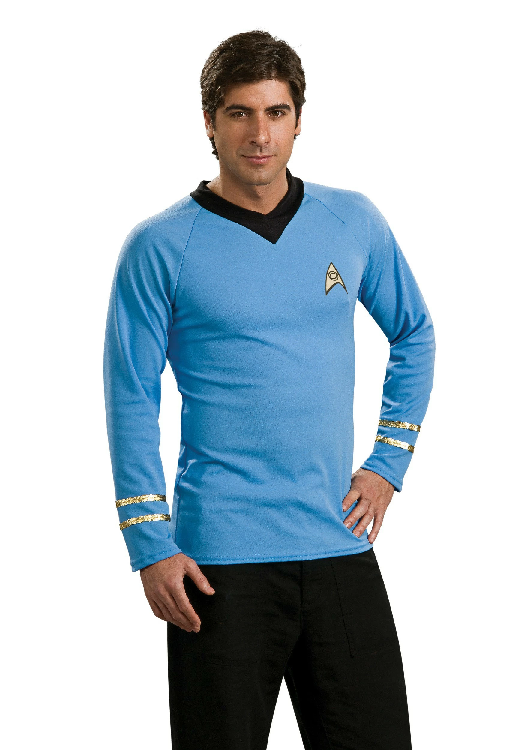 Rubies Costume Co. Inc Star Trek Classic Deluxe Spock Shirt 1 Rubies Costume Co. Inc Star Trek Classic Deluxe Spock Shirt