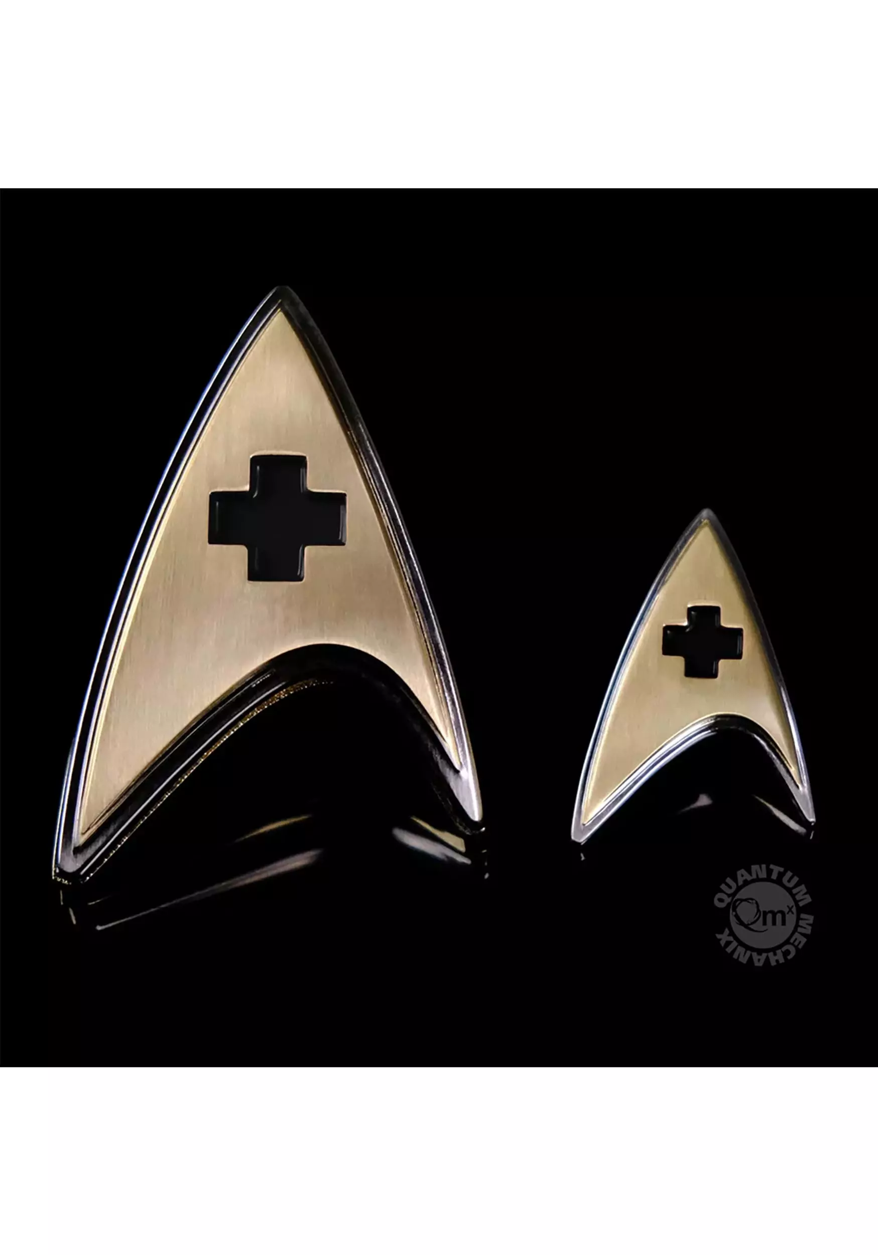 Quantam Mechanix Star Trek: Discovery - Enterprise Medical Badge And Pin 3 Quantam Mechanix Star Trek: Discovery - Enterprise Medical Badge And Pin - Image 3
