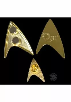 Quantam Mechanix Star Trek: Discovery - Enterprise Medical Badge And Pin 8 Quantam Mechanix Star Trek: Discovery - Enterprise Medical Badge And Pin -Scary Costumes store star trek discovery enterprise medical badge an alt 3