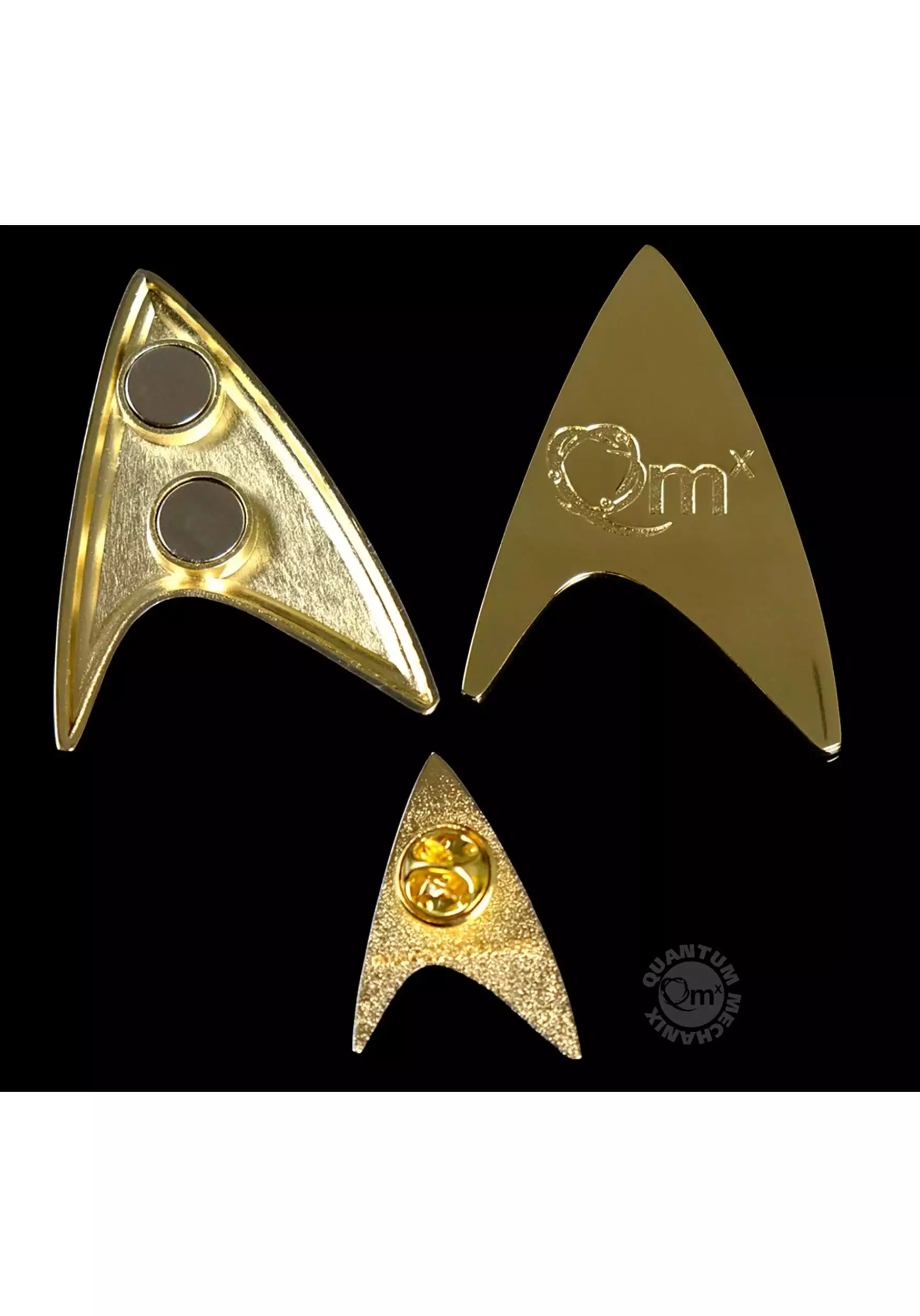 Quantam Mechanix Star Trek: Discovery - Enterprise Medical Badge And Pin 4 Quantam Mechanix Star Trek: Discovery - Enterprise Medical Badge And Pin - Image 4