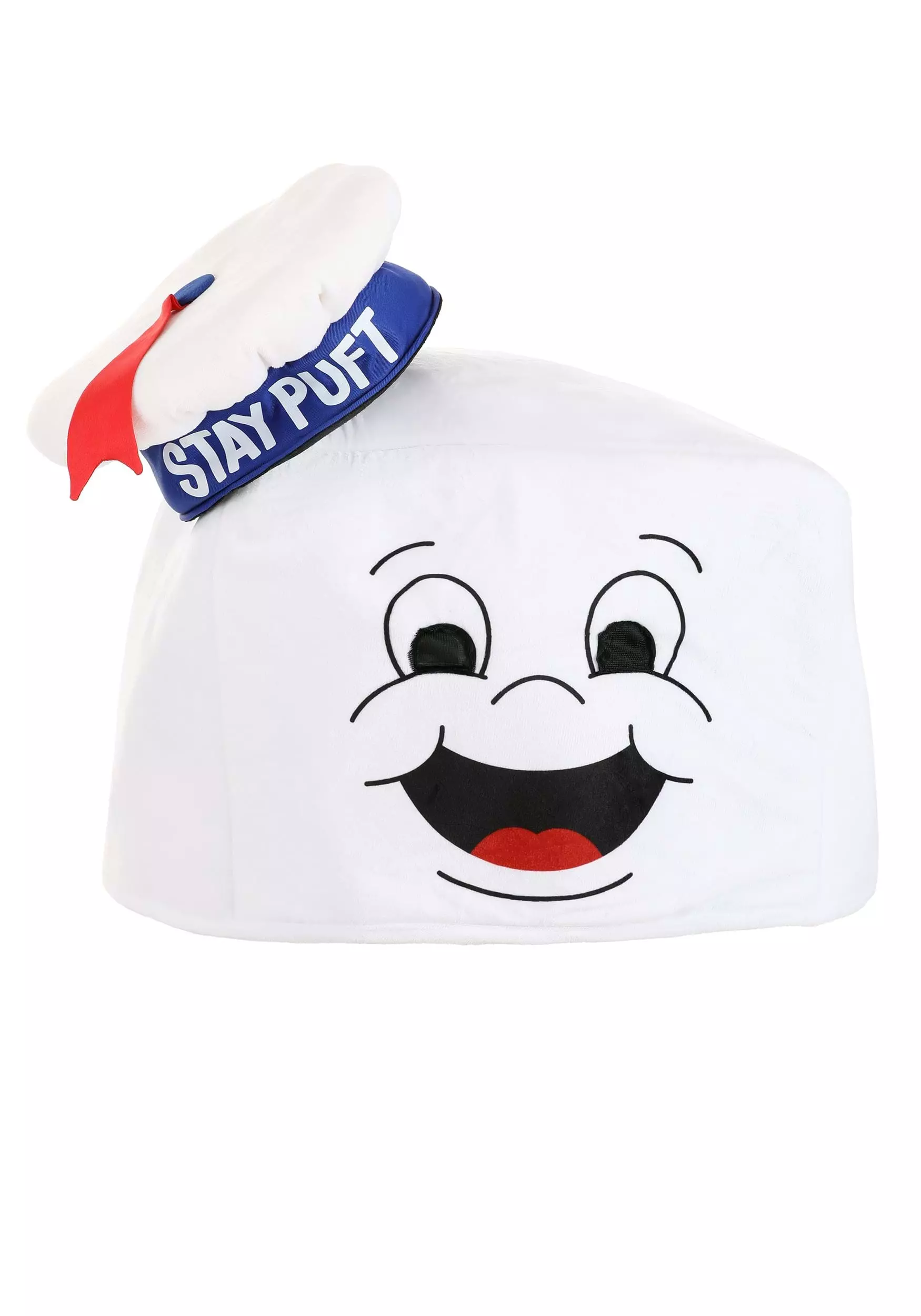 Elope Stay Puft Reversible Adult Costume Hat Mask 2 Elope Stay Puft Reversible Adult Costume Hat Mask - Image 2