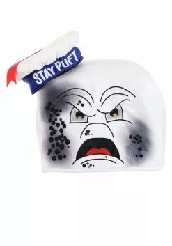 Elope Stay Puft Reversible Adult Costume Hat Mask 10 Elope Stay Puft Reversible Adult Costume Hat Mask -Scary Costumes store stay puft reversible hat mask alt 2