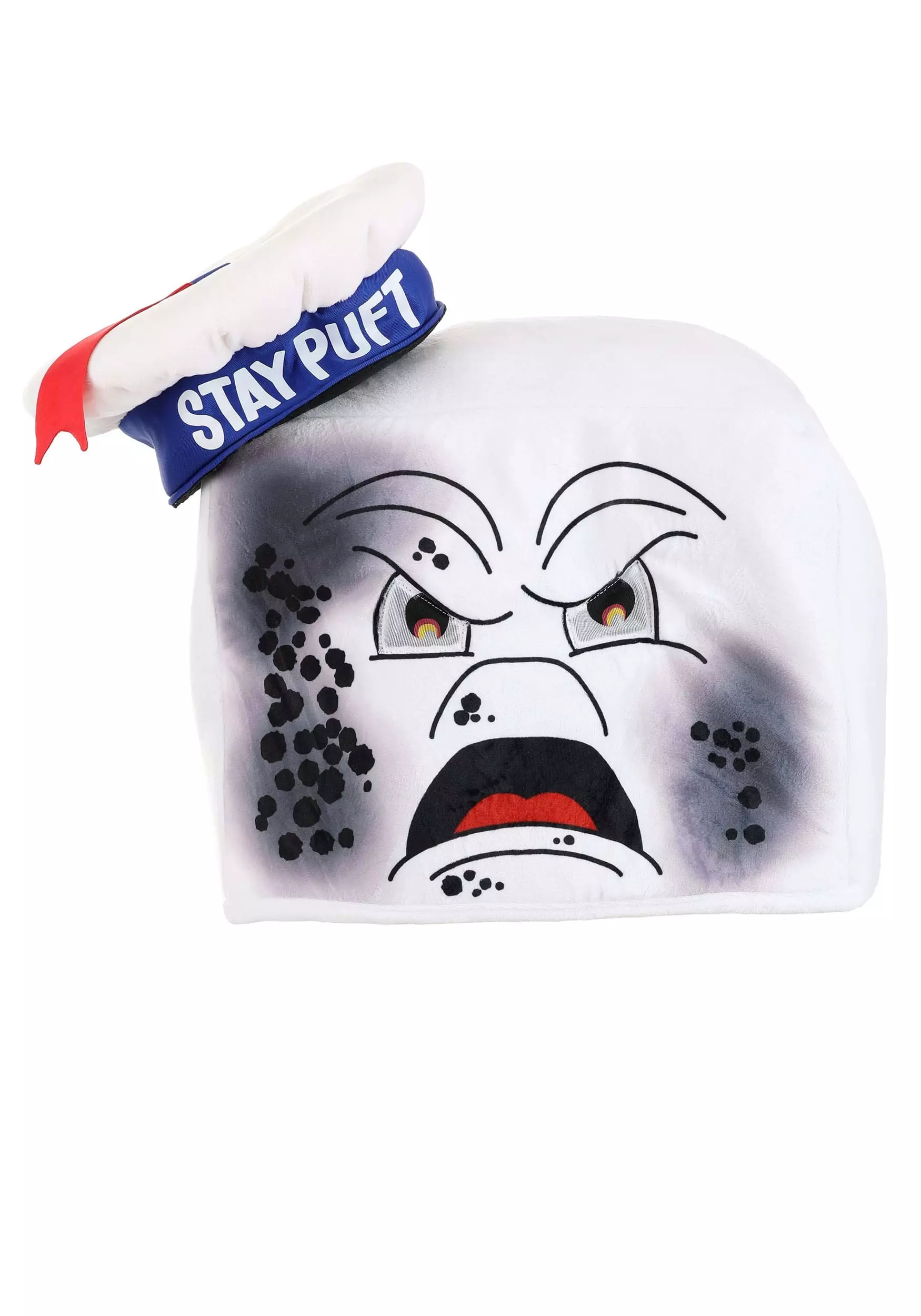 Elope Stay Puft Reversible Adult Costume Hat Mask 3 Elope Stay Puft Reversible Adult Costume Hat Mask - Image 3